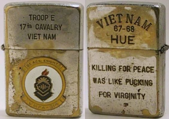 Vietnam War Zippos — LighterGallery.com